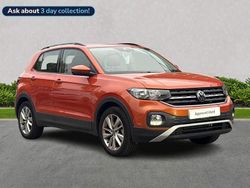 Orange Used 2022 VW T-Cross SE SUV | £19,450 (Fair price)
