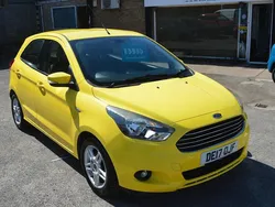 Yellow Used 2017 Ford Ka Plus Zetec Hatchback | £5,995 (Good price)