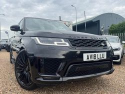 Black Used 2018 Land Rover Range Rover Sport HSE Dynamic SUV | £25,850 (Fair price)