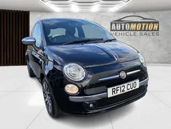 Black Used 2012 Fiat 500 Hatchback | £5,495 (Expensive)