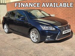 Blue Used 2018 Lexus CT200h Luxury Line Hatchback | £13,995 (A bit pricey)