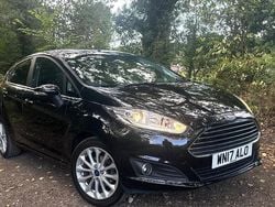 Black Used 2017 Ford Fiesta Titanium X Hatchback | £6,195 (Good price)