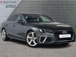 Grey Used 2022 Audi A4 S-Line Sedan | £21,224 (Fair price)