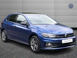 Blue Used 2021 VW Polo R-line Hatchback | £16,330 (Fair price)