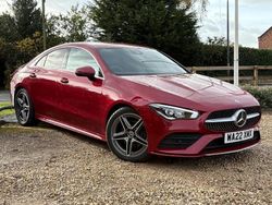 Red Used 2022 Mercedes CLA180 AMG line Sedan | £21,201 (Good price)