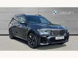 Grey Used 2022 BMW X7 M Sport SUV | £59,480 (Super price)