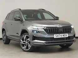 Grey Used 2024 Skoda Karoq SportLine SUV | £27,998 (Fair price)