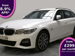 White Used 2022 BMW 330e M Sport Estate | £21,263 (Super price)