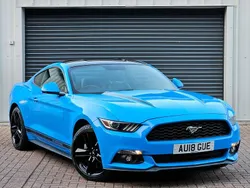 Blue Used 2018 Ford Mustang Coupe | £23,495 (Fair price)