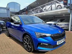Blue Used 2024 Skoda Scala Monte Carlo Hatchback | £19,480 (Fair price)
