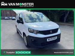 White Used 2020 Peugeot Partner MPV | £8,469 (Fair price)