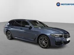 Blue Used 2022 BMW 530e M Sport Estate | £26,699 (Super price)