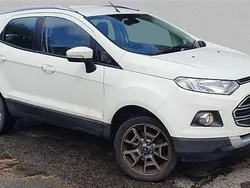 White Used 2015 Ford Ecosport Titanium SUV | £6,100 (Fair price)