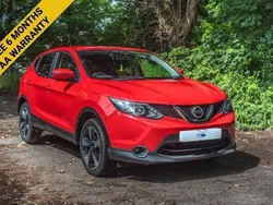 Red Used 2017 Nissan Qashqai N-Connecta SUV | £7,995 (Fair price)