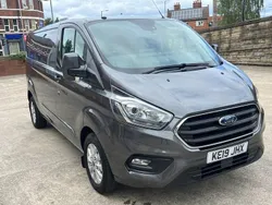 Grey Used 2019 Ford Transit Custom Limited Van | £9,750 (Good price)