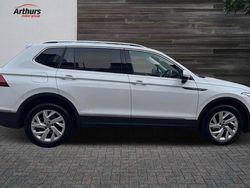 White Used 2022 VW Tiguan Allspace S SUV | £23,791 (Fair price)