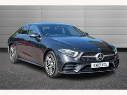 Grey Used 2019 Mercedes CLS350 AMG Line Premium Plus Coupe | £23,050 (Fair price)