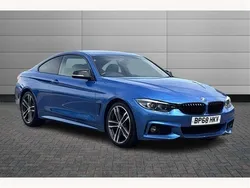 Estoril blue Used 2018 BMW 420 M Sport Coupe | £12,690 (Good price)