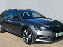 Graphite grey metallic Used 2024 Skoda Superb SportlinePlus Estate | £32,990 (Expensive)