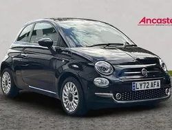 Black Used 2022 Fiat 500 Dolcevita Hatchback | £11,395 (Fair price)