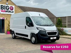 White Used 2023 Peugeot Boxer Premium Van | £15,494 (Fair price)