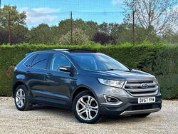 Grey Used 2017 Ford Edge Titanium SUV | £10,995 (Fair price)