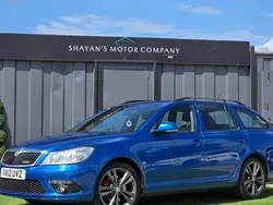 Blue Used 2012 Skoda Octavia vRS Estate | £4,490 (Fair price)
