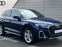 Blue Used 2024 Audi Q5 S-Line SUV | £39,768 (Fair price)