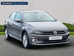 Grey Used 2020 VW Polo SEL Hatchback | £17,181 (Fair price)