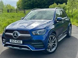 Blue Used 2019 Mercedes GLE450 AMG AMG line SUV | £35,650