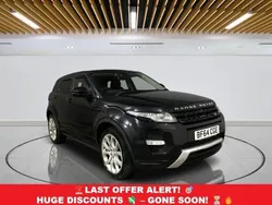 Black Used 2014 Land Rover Range Rover evoque Dynamic SUV | £10,249 (Fair price)