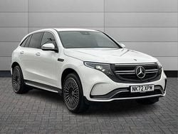 White Used 2022 Mercedes EQC400 AMG Line Premium SUV | £28,490 (Fair price)