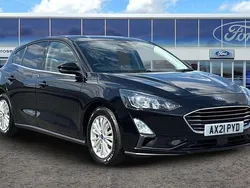 Black Used 2021 Ford Focus Titanium Hatchback | £12,995 (Good price)