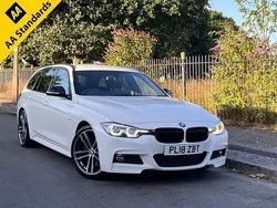 White Used 2018 BMW 320 M Sport Estate | £13,995 (Good price)