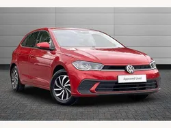 Red Used 2022 VW Polo Life Hatchback | £14,895 (Fair price)