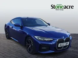 Blue Used 2022 BMW 420 M Sport Coupe | £27,495