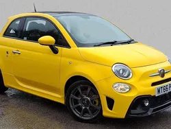 Yellow Used 2016 Abarth 595 Hatchback | £7,830 (Fair price)