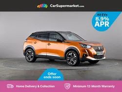 Orange Used 2022 Peugeot e-2008 GTi SUV | £14,897 (Fair price)