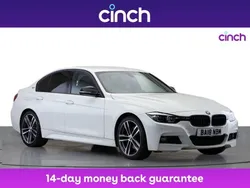 White Used 2018 BMW 330e M Sport Sedan | £15,239 (Good price)