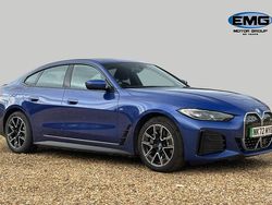 Blue Used 2022 BMW i4 M Sport Sedan | £26,595 (Fair price)