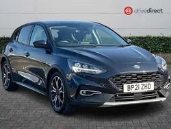 Blue Used 2021 Ford Focus Active X Hatchback | £16,267 (Fair price)