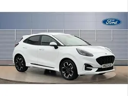 White Used 2023 Ford Puma Gen-E ST-Line X SUV | £17,600 (Fair price)