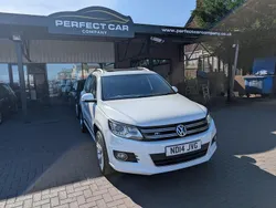White Used 2014 VW Tiguan R-line SUV | £9,795 (Fair price)