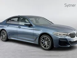 Blue Used 2022 BMW 530e M Sport | £27,000 (Fair price)