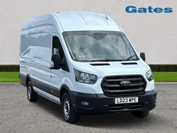 White Used 2023 Ford Transit Van | £18,799 (Fair price)