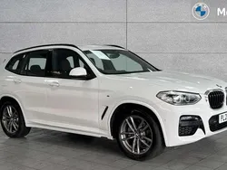 Alpine white Used 2021 BMW X3 M Sport SUV | £27,538 (Good price)