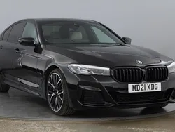 Black Used 2021 BMW 530 M Sport | £33,490 (A bit pricey)