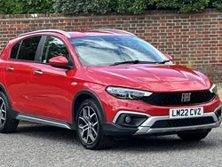 Red Used 2022 Fiat Tipo Cross Hatchback | £11,999 (Fair price)