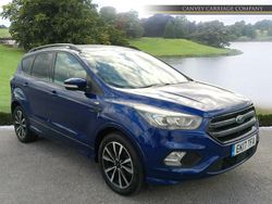 Blue Used 2017 Ford Kuga ST-Line SUV | £9,500 (Fair price)