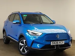 Blue New 2025 MG ZS Trophy Sedan | £19,998 (Fair price)